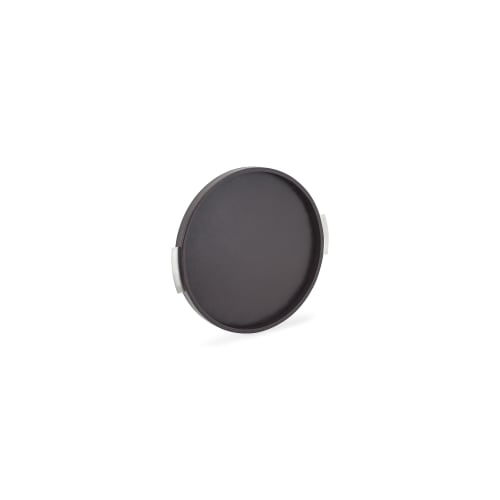 London Room Tray Round, Brown